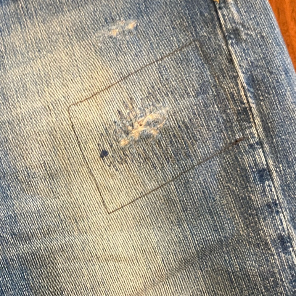 RALPH LAUREN PATCHWORK JEANS - Picture 3 of 12
